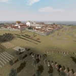 Римский город в осаде